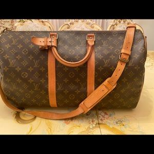 SOLD LOUISVUITTON KEEPALL50 BANDOULIERE Authentic